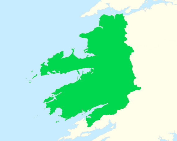 A map of county Kerry